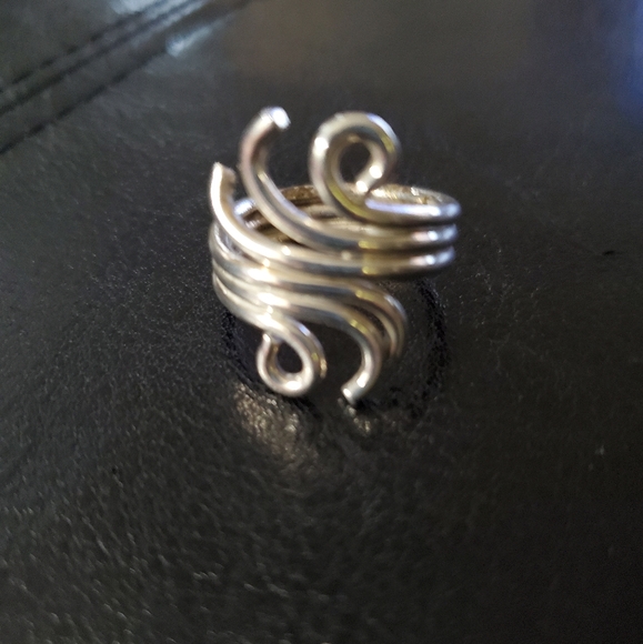 Sterling Silver Ring 925 Made in Mexico - Picture 2 of 4